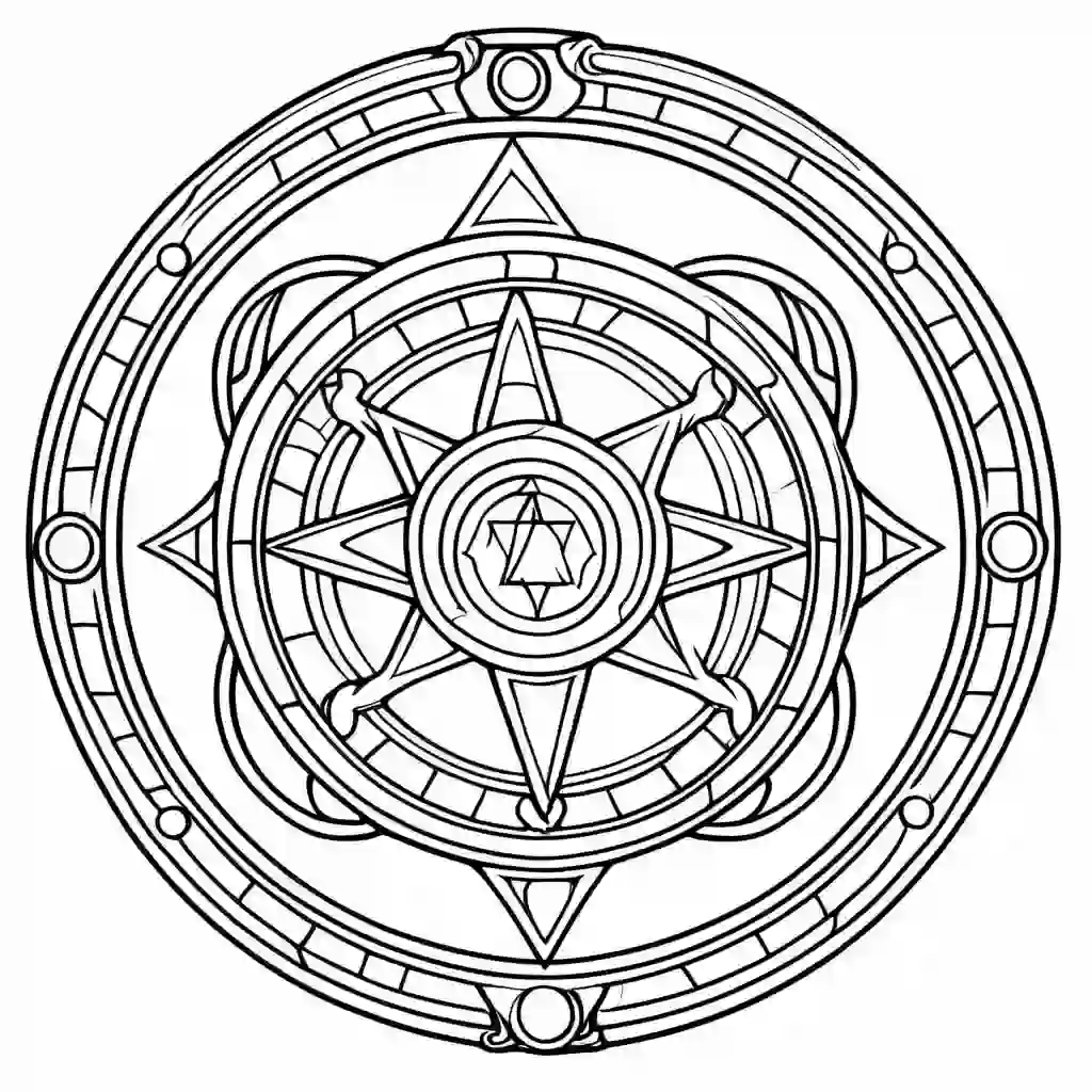 Enchanted Amulet coloring pages